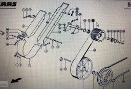 00 0667 868 0/Claas rolka prowadząca/Claas Lexion 580 750-730 670-640 770 480 560-540 600