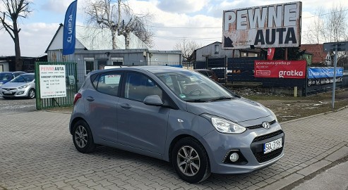 Hyundai i10 II 1,2 /LEDY/Alufelgi/Podgrzewana kierownica+fotele/Zestaw głośnomówiąc