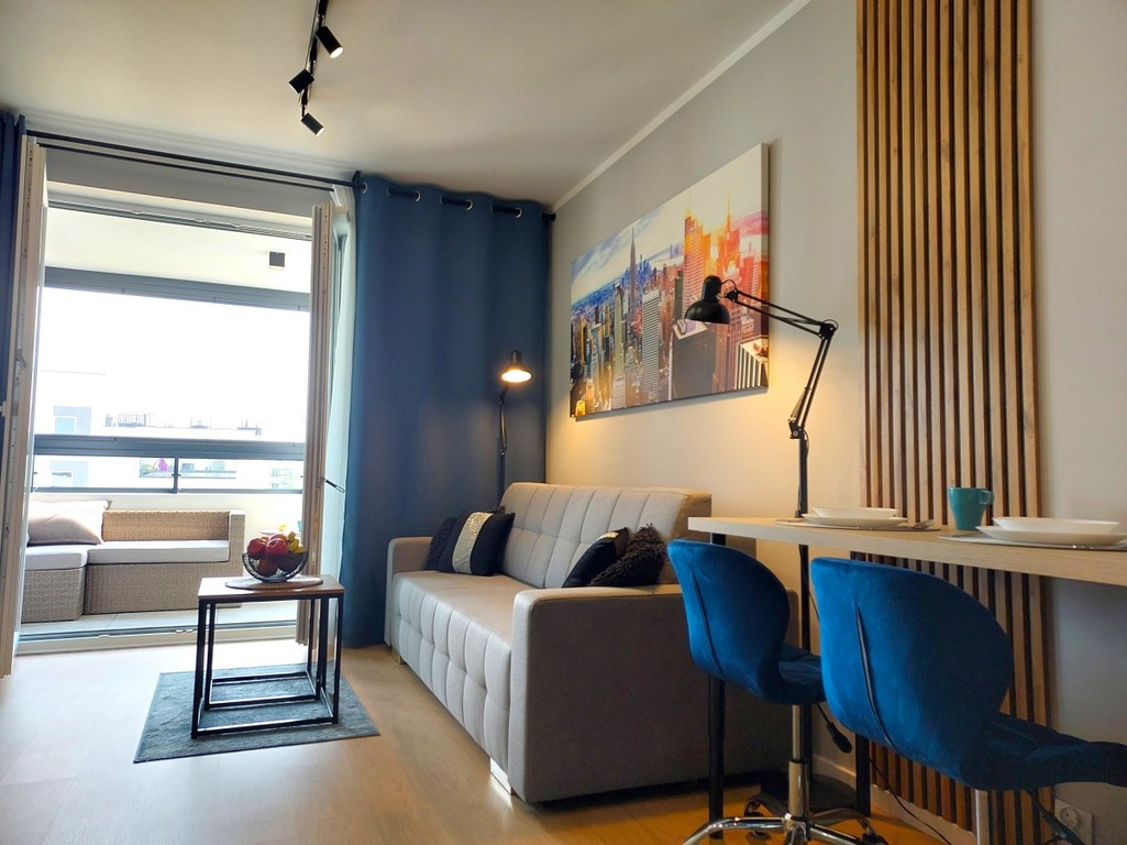 8min Metro Bródno - Studio28 m²+Klima+Loggia+Garaż - Więcej