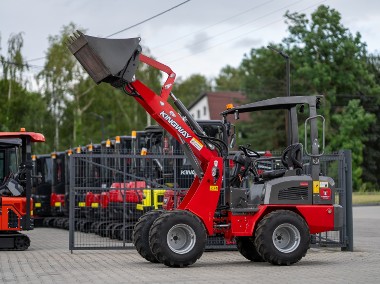 Ładowarka przegubowa silnik KUBOTA 1000 kg udźwig + łyżka + widły + transport-1