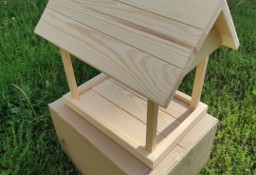 Karmnik drewniany dla ptaków 