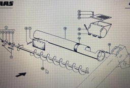 CLAAS 00 0735 356 0/Claas ślimak/Claas Lexion 580 450 750-740 630-620 670-640