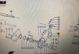 Koło pasowe Claas Mega 370-340 Nr katalogowy 000 642 490 1