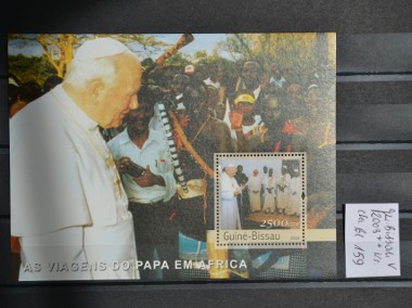 Papież Jan Paweł II. Gwinea Bissau V ** Wg Ks Chrostowskiego bl 159-1