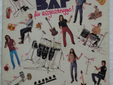 BAP Fur usszeschnigge, Niemiecka grupa rockowa, płyta winylowa 1981 r.-1