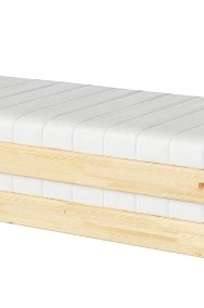 Dwa łóżka Ikea utaker 80x200 cm czarnobrąz + 2 materace afjall-3