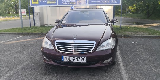 S 500 benzyna gaz