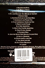 Polecam Wspaniały Album CD  MADONNA - Album Evita CD-2