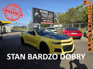 Chevrolet Camaro VI 6.2 Benzyna V8 453 KM, Łopatki, Android Auto, Kamera, LED, Klima, AL-1
