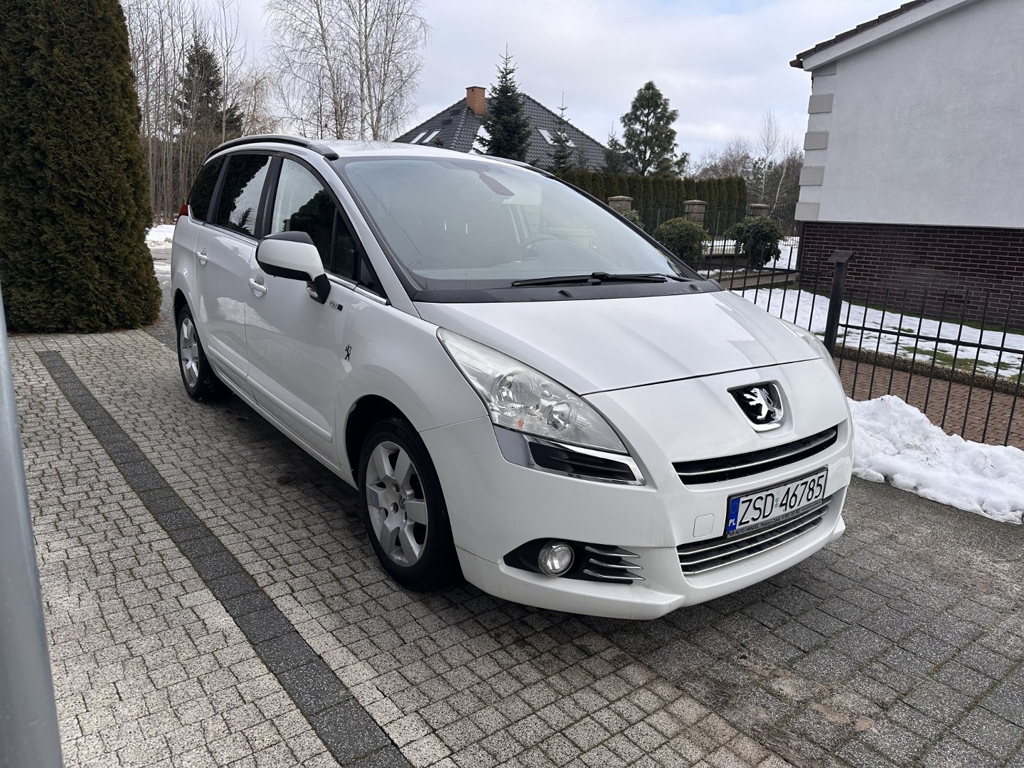 Peugeot 5008 I 2.0 HDI 150KM Klimatronik Alu Tempomat 7 Osobowy !