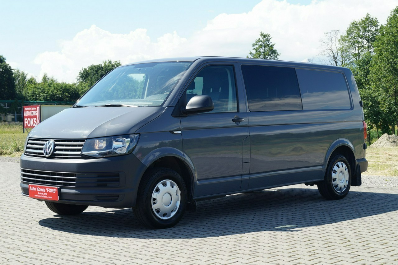 Volkswagen Transporter T6 Salon PL Brygadówka 6 osób Hak VAT 23 %