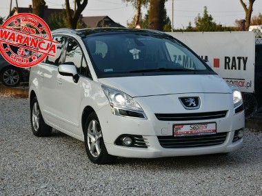 Peugeot 5008 I 2.0HDi 150KM Manual 2013r. Salon 7os. Panorama HeadUp DVD Navi-1