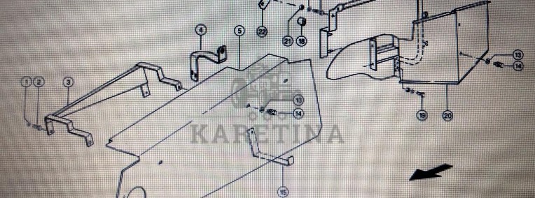 Pałąk Ochronny Claas Mega 370-360-1