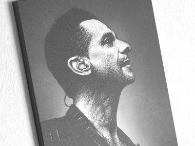 Dave Gahan Depeche Mode obraz na blasze Grawerka-1
