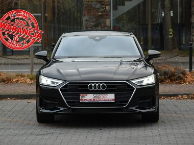 Audi A7 III 45TFSi 2022r. JAK NOWA B&O Virtual HeadUp Dociągi Radar 21"RS Fv23-1