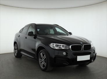 BMW X6 F16 , Salon Polska, Serwis ASO, 259 KM, Automat, Skóra, Navi,