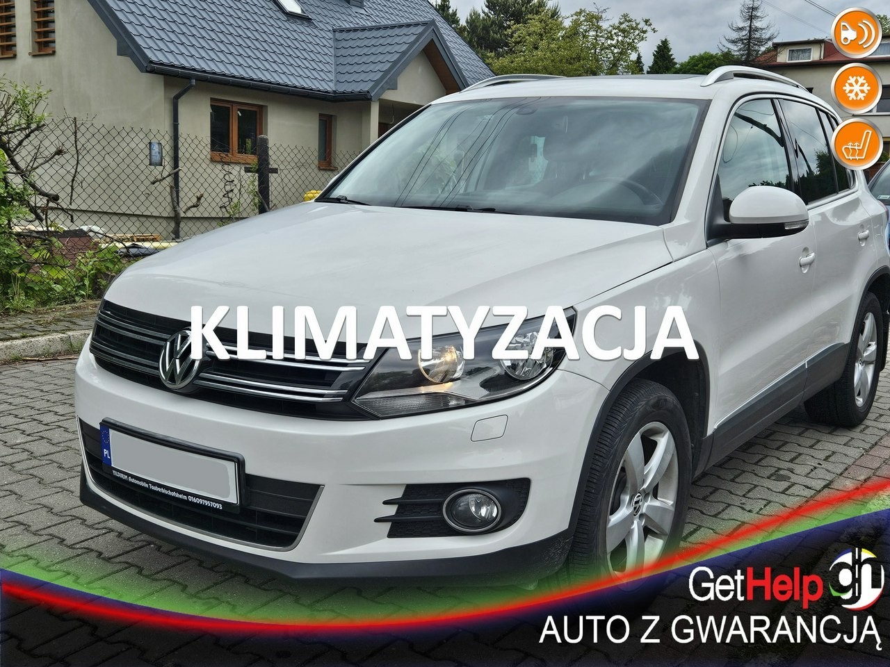 Volkswagen Tiguan I Panorama dach / Podgrzewane fotele / Klima / Tempomat