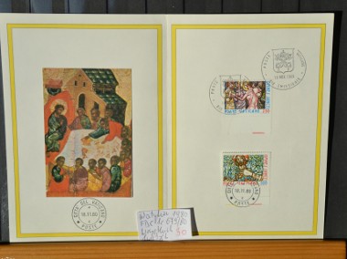 Watykan Sc 679-680 Wszystkich Świętych Karnet - Folder FDC-1