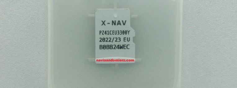 Mapa Europy karta microSD PEUGEOT 108 X-NAV XNAV-1