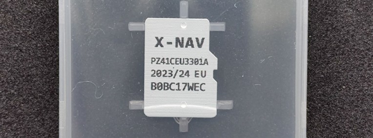 Mapa Europy karta microSD PEUGEOT 108 X-NAV XNAV-1