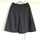 Granatowa spódnica Mar O'Polo midi 34 XS 36 S bawełna spódniczka elegancka