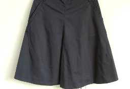 Granatowa spódnica Mar O'Polo midi 34 XS 36 S bawełna spódniczka elegancka