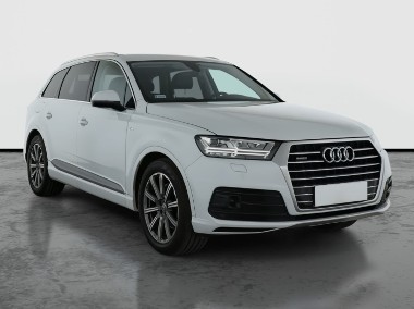 Audi Q7 II , Salon Polska, Serwis ASO, 231 KM, Automat, Skóra, Navi,-1