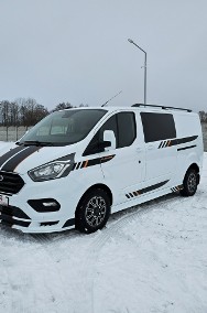 Ford Transit Custom 5-osob. L2H1 * Automat * Relingi * Hak * 2.0/170KM *GWARANCJA*-2