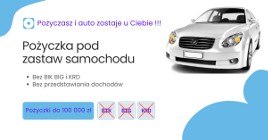 Prywatne pożyczki pod zastaw samochodu i na zakup  bez BiK 