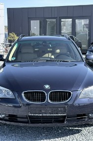 BMW SERIA 5 2.5D 177KM 2005r. 204tys km skóry, Nawigacja, full elektryka, panora-2