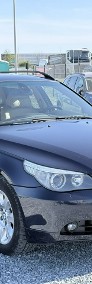 BMW SERIA 5 2.5D 177KM 2005r. 204tys km skóry, Nawigacja, full elektryka, panora-3