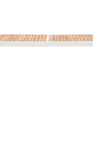 vidaXL Stół ogrodowy, biały, 150x90x75 cm, rattan PE i drewno akacjowe45989-2