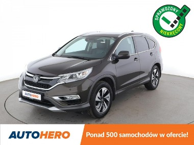 Honda CR-V IV 4x4 Automat, Bi-Xenon, Panorama, Hak, grzane fotele, navi-1