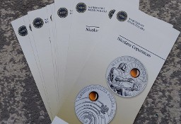 Foldery w języku angielskim do monety M.Kopernik