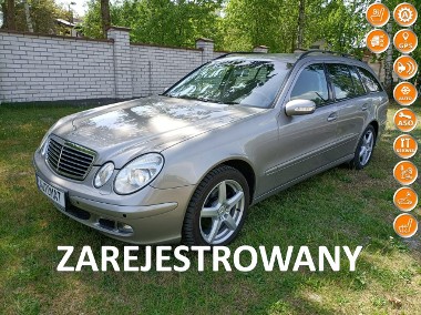 Mercedes-Benz Klasa E W211 zarejestrowany/jeden właściciel w Polsce/163KM/-1