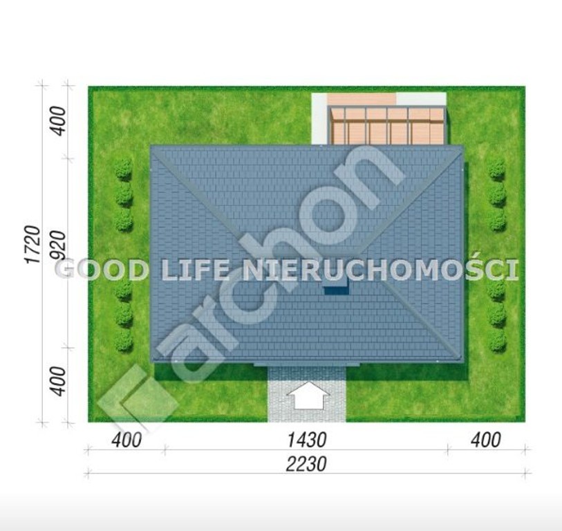 Parterowy dom na sprzedaż 129 m², Jagodnik - Widok 3