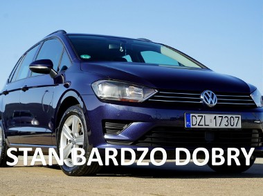 Volkswagen Golf Sportsvan I COMFORTLINE 2 kpl kół parktronik pełna elek. hak klimatronik-1
