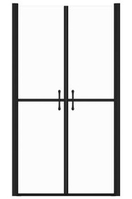 vidaXL Drzwi prysznicowe, przezroczyste, ESG, (88-91)x190 cm-2