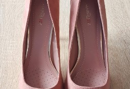 Nowe buty szpilki 40 uszka uszy króliki króliczki brudny róż różowe wysokie