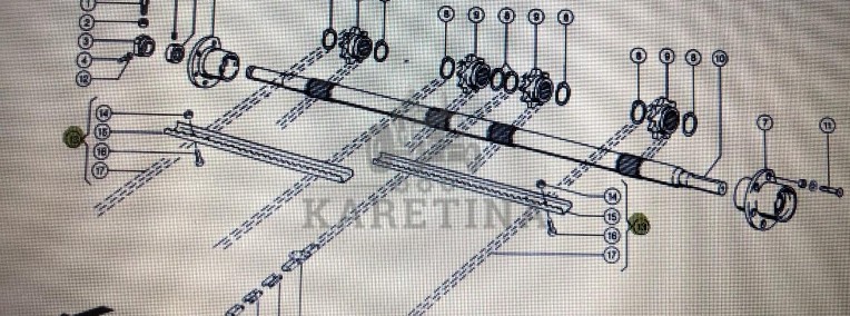 Łańcuch Do Claas Mega 370-360-1