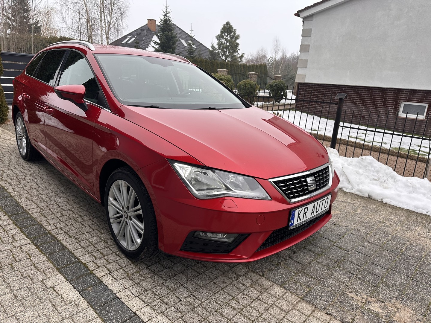 SEAT Leon III 2.0 TDI 150KM Automat DSG LED Alu Tempomat ACC Klimatronik PDC !!