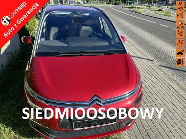 Citroen C4 Grand Picasso II Wymieniony rozrząd, 7 m, klimatronic, kamera, LED dzienne, hak, nawi-1