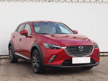 Mazda CX-3 , Salon Polska, Skóra, Klimatronic, Tempomat, Parktronic,-1