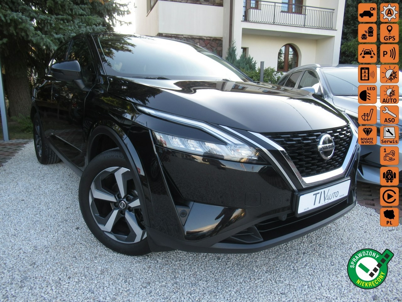Nissan Qashqai III BEZWYPADKOWY Kamery 360 Martwe Pole Salon Serwis I Właściciel FV23%