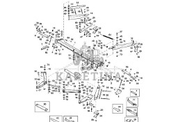 John Deere 960 - Rama DC214910 (System owijania)