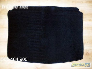 Citroen C4 3/5 drzwi 2004-2011 najwyższej jakości bagażnikowa mata samochodowa z grubego weluru z gumą od spodu, dedykowana Citroen C4-1