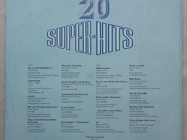 20 Super Hits, składanka, winyl ok. 1975 r.-2