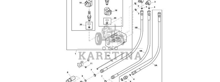 John Deere 960 - Zawór elektromagn.hydraul. DC213180 (Układ hydrauliczny)-1