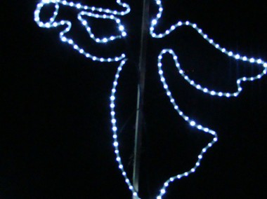 Anioł Świąteczny LED 2D Ozdoby Świąteczne-1