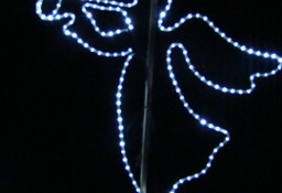 Anioł Świąteczny LED 2D Ozdoby Świąteczne